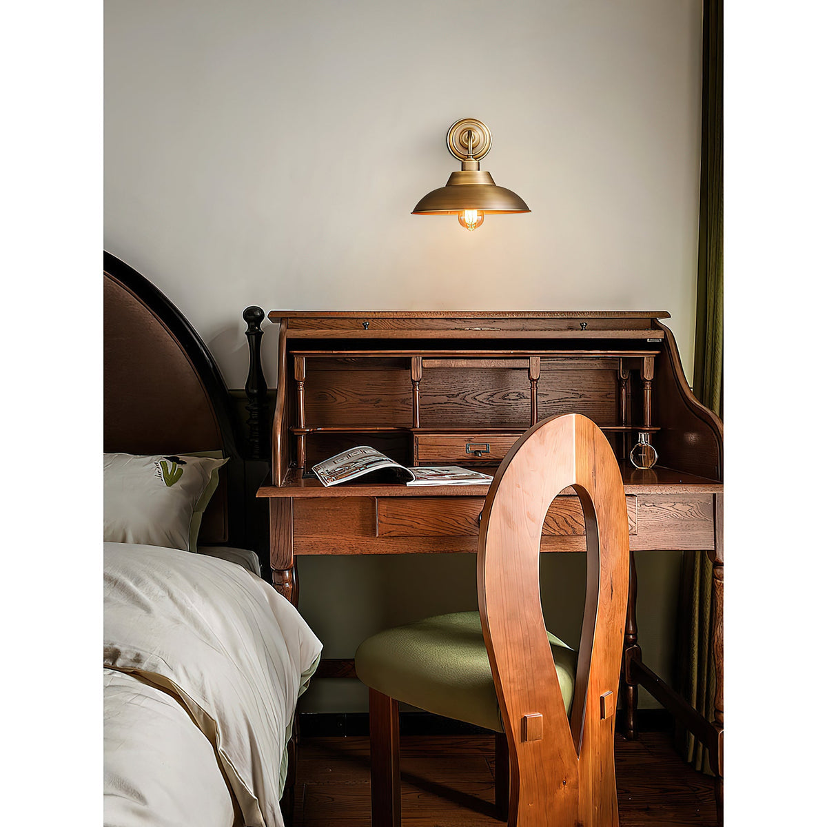 Emyel Brass Indoor Wall Light