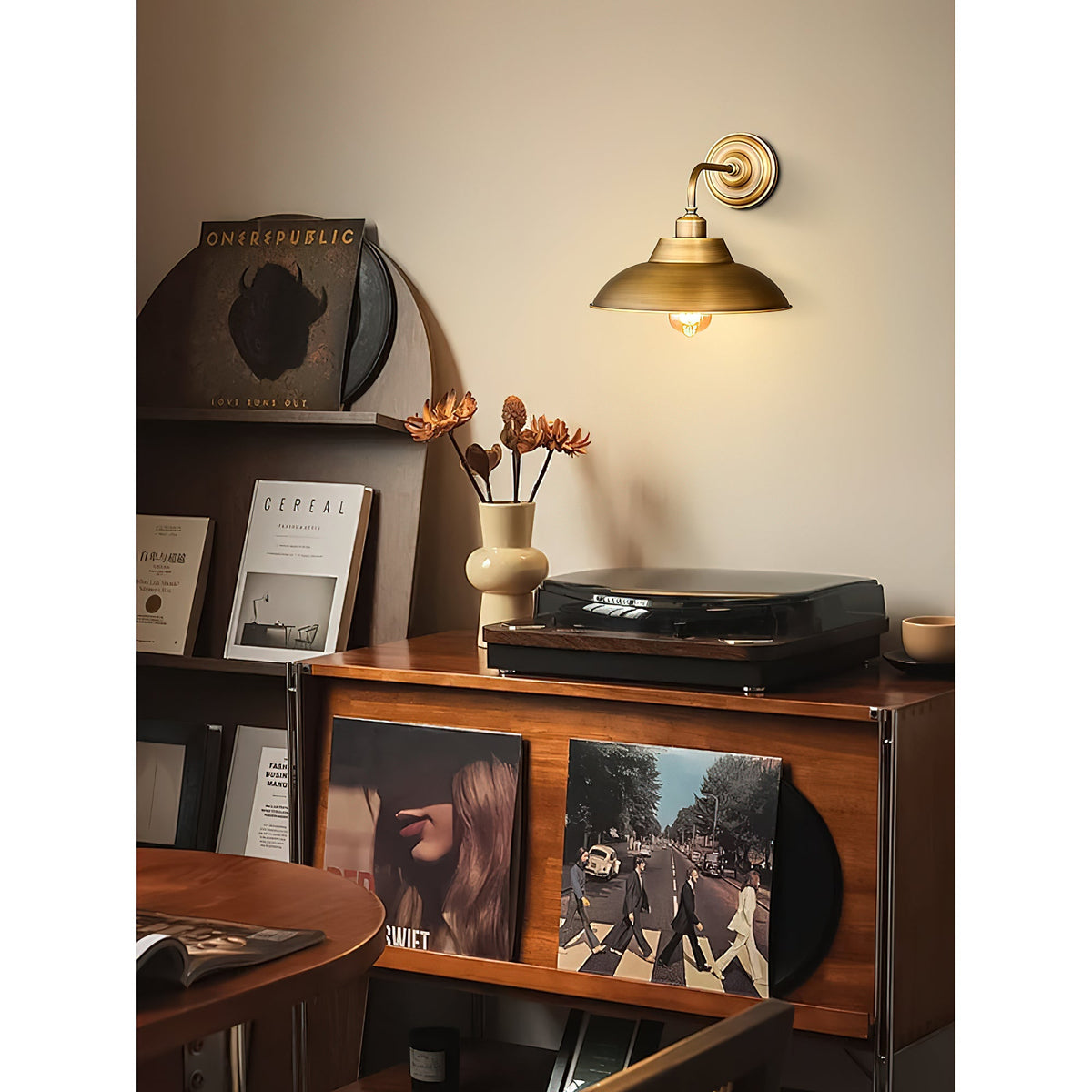 Emyel Brass Indoor Wall Light