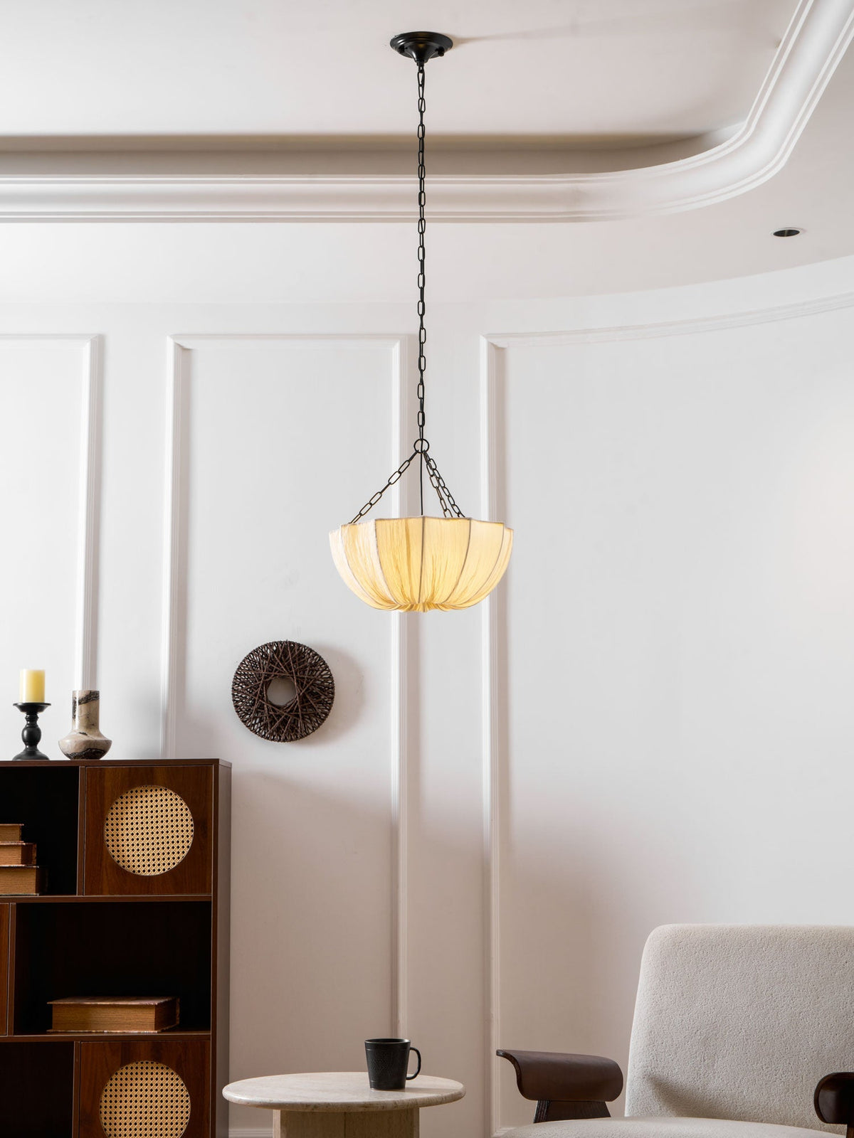 Yapia Fabric Pendant Light