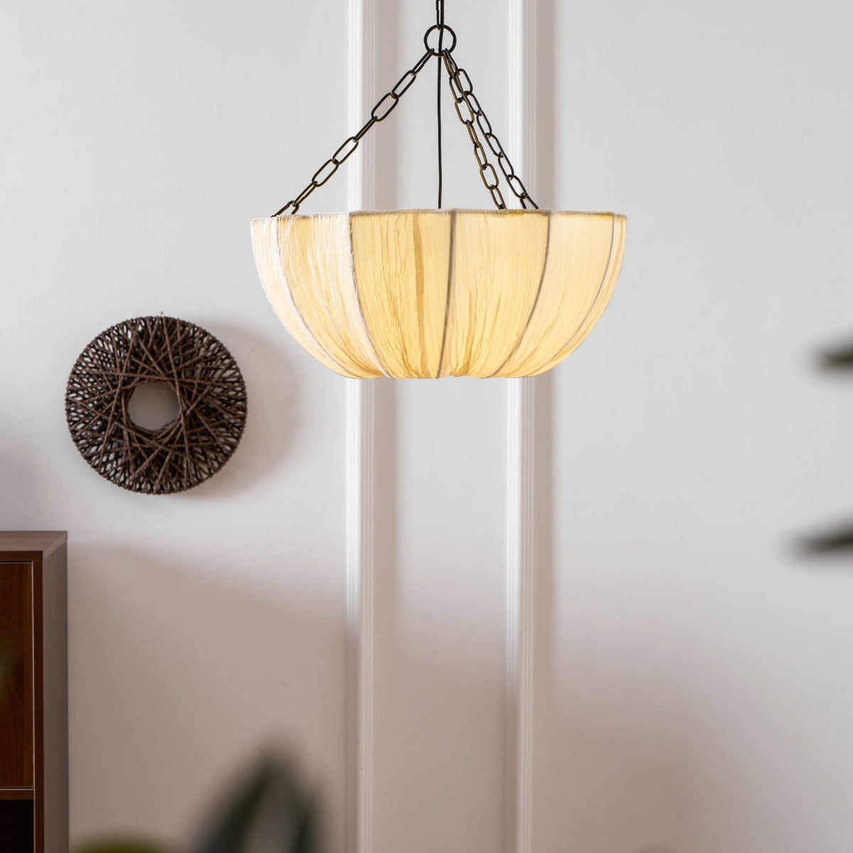 Yapia Fabric Pendant Light