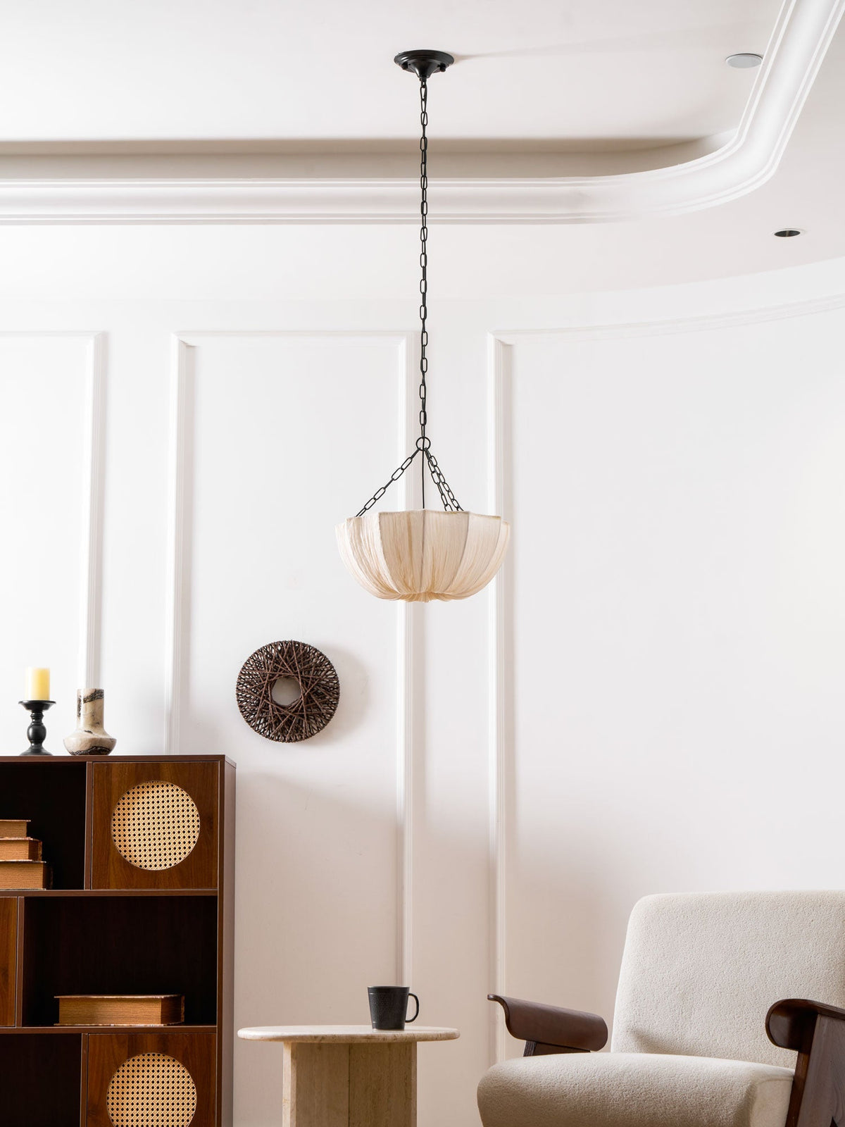 Yapia Fabric Pendant Light
