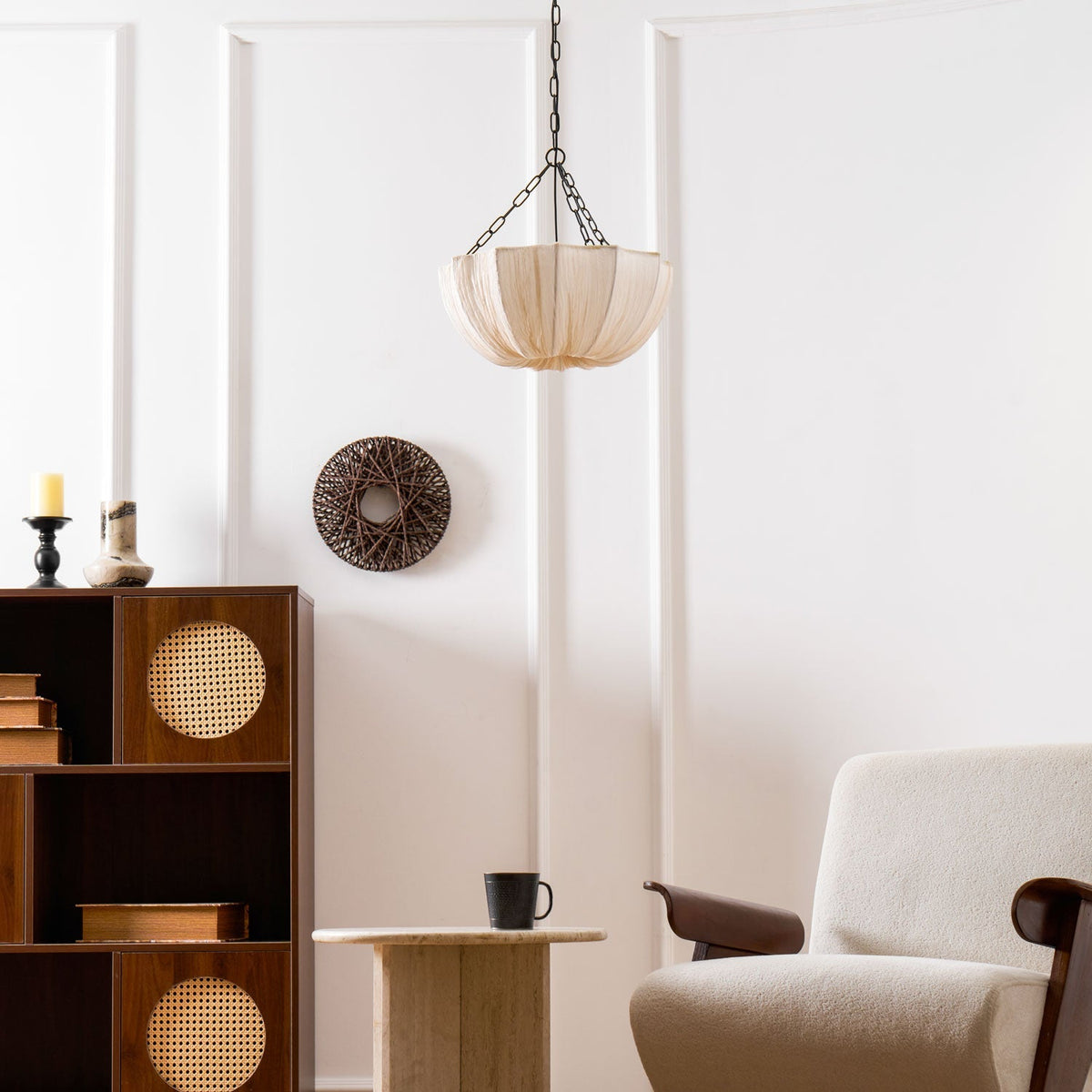 Yapia Fabric Pendant Light