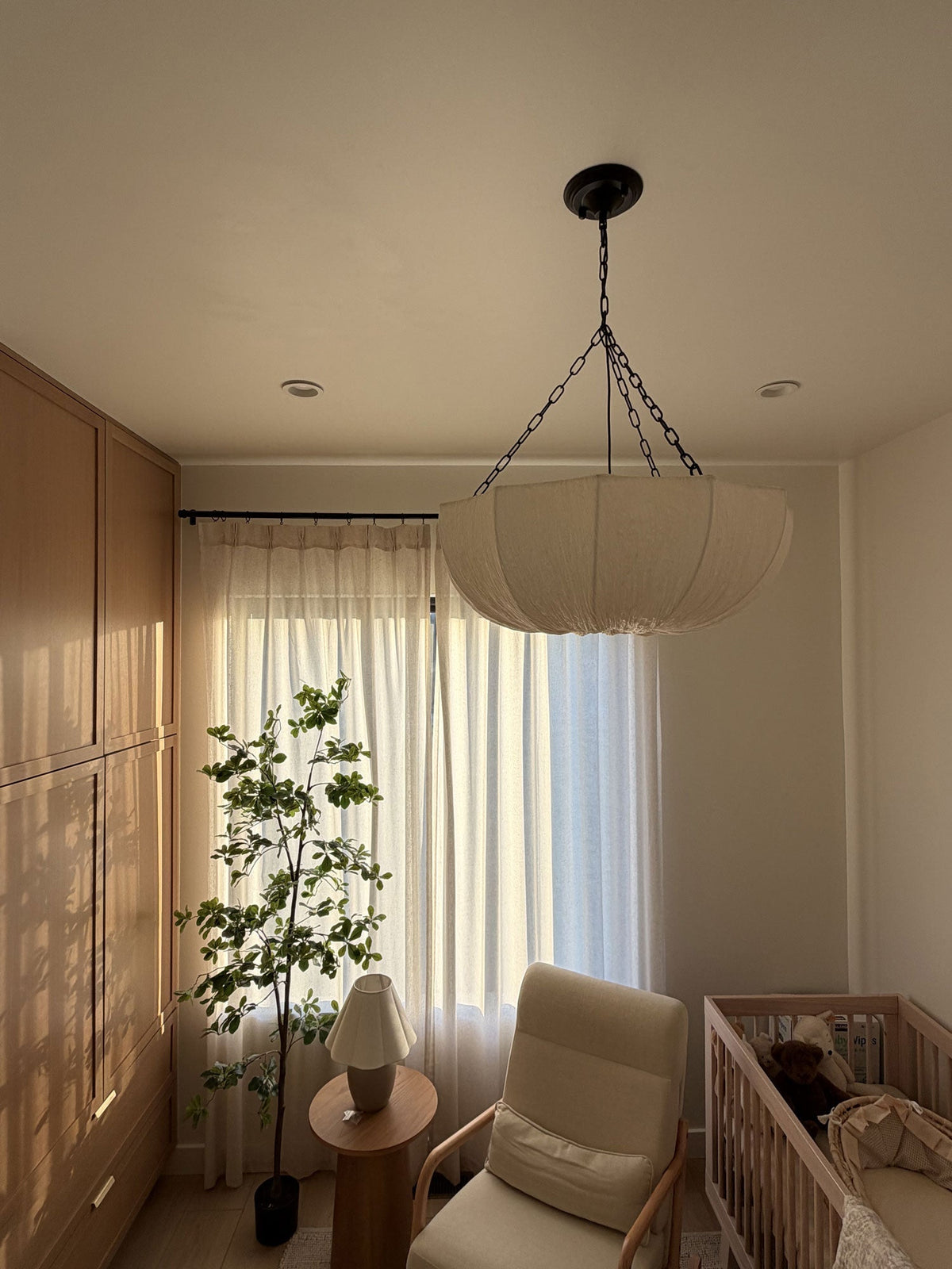 Yapia Fabric Pendant Light