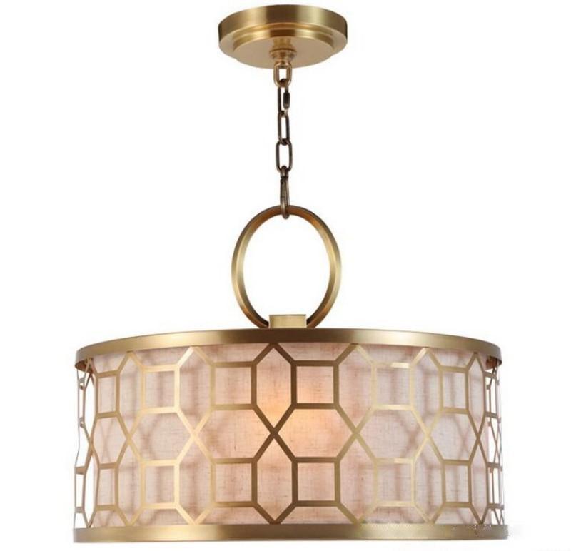 Arshaor Premium Elegance Round Copper Glass Pendant light