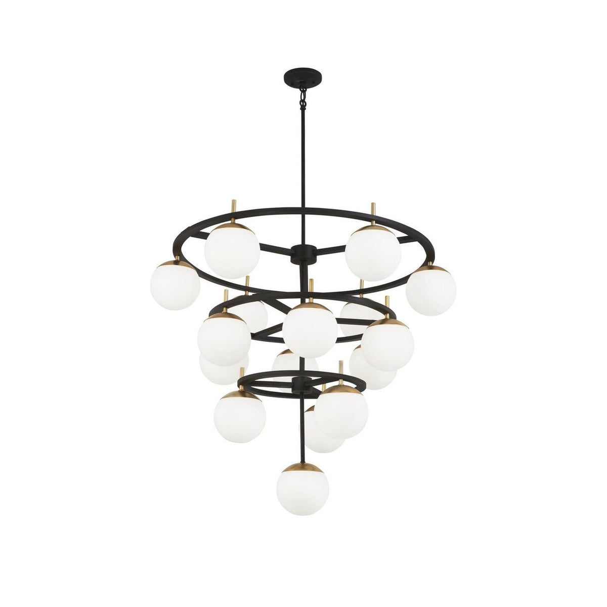 Ornuvyn Modern Minimalist Glass Chandelier