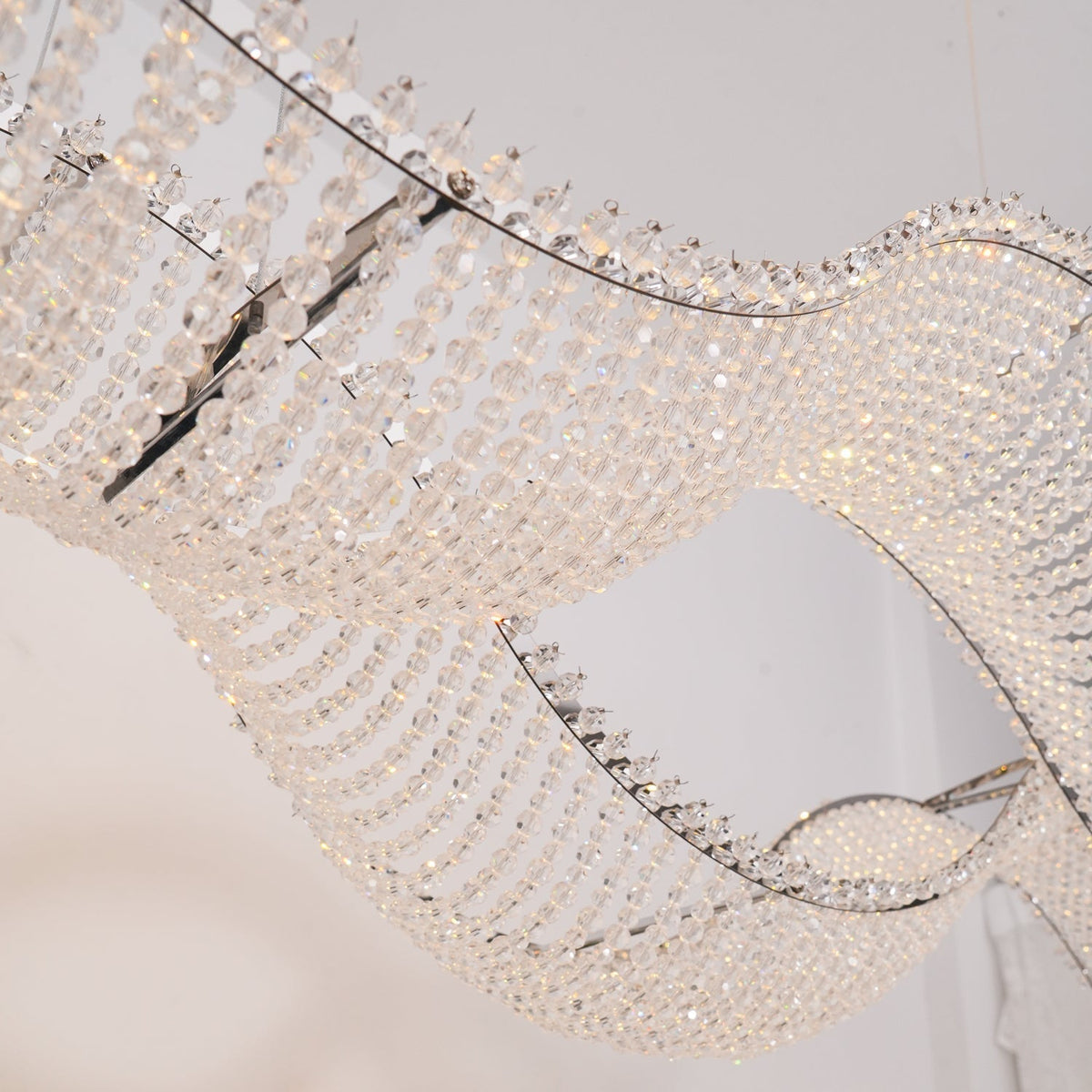Caelox Postmodern Luxury Crystal Chandelier
