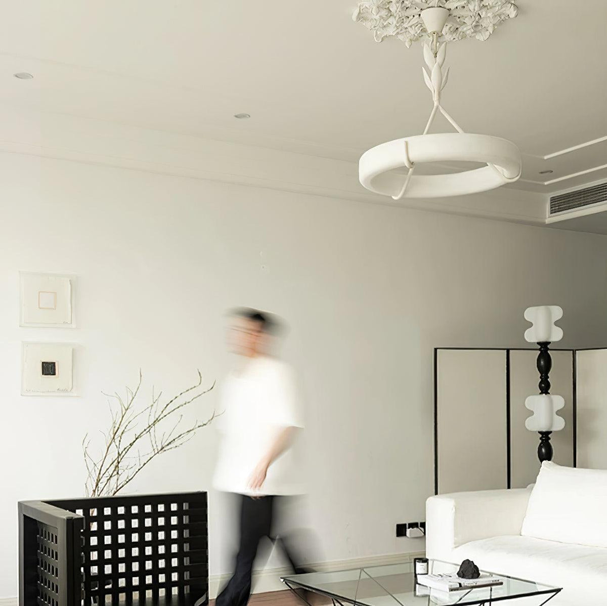 Sorarena Plaster Chandelier
