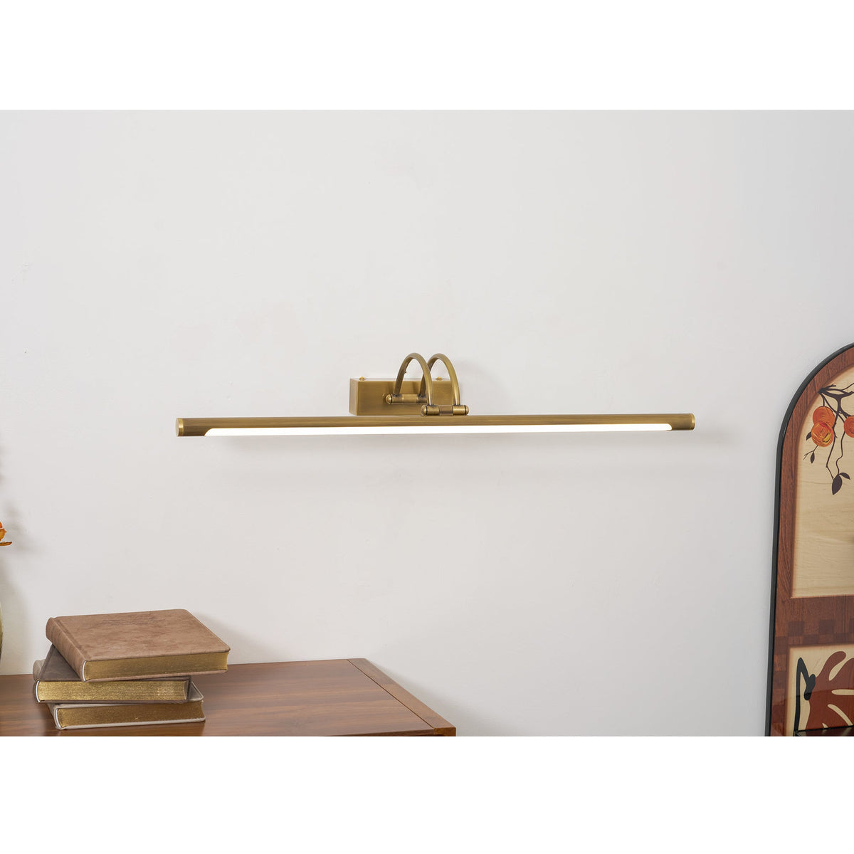 Enby Brass Rechargeable Indoor Wall Light