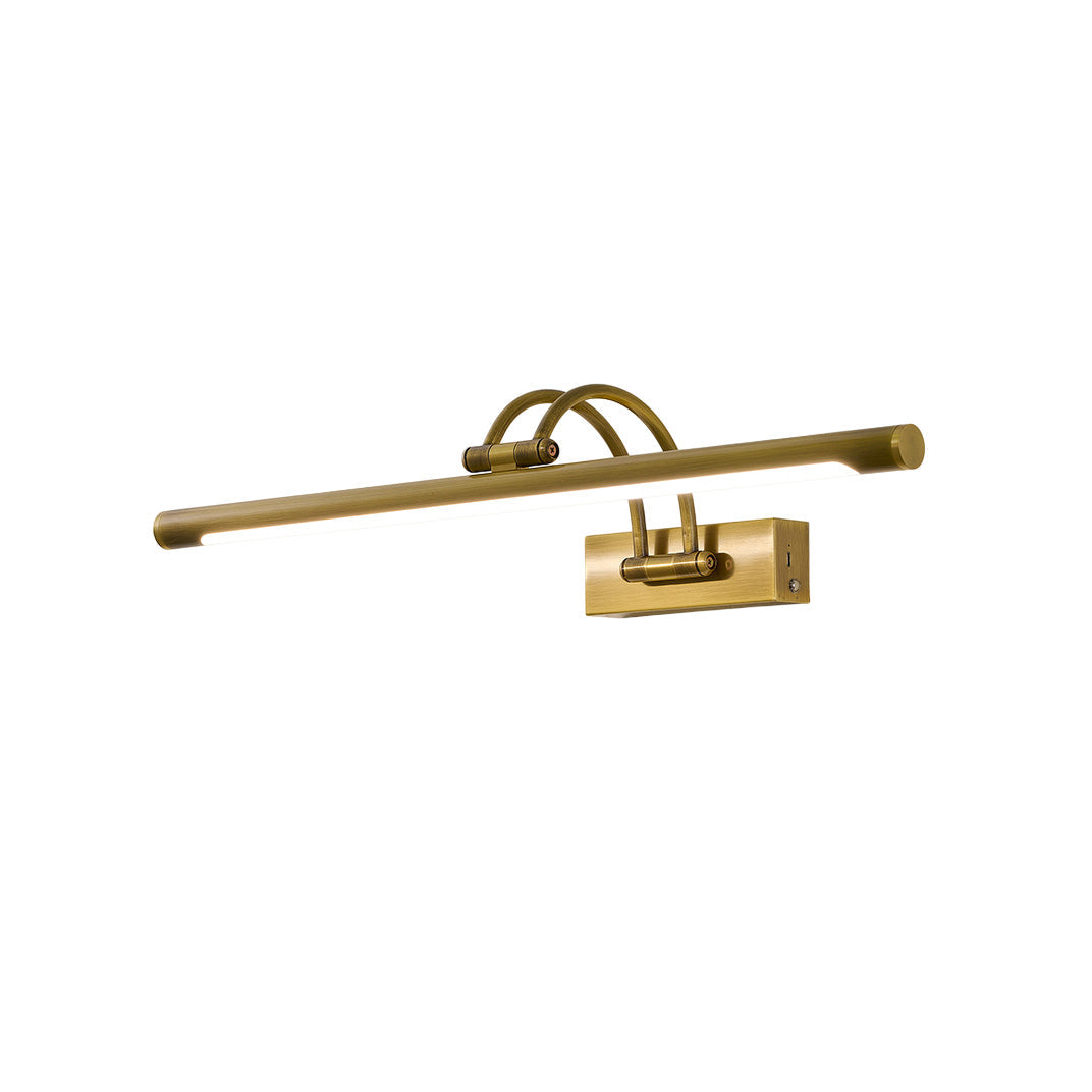 Enby Brass Rechargeable Indoor Wall Light