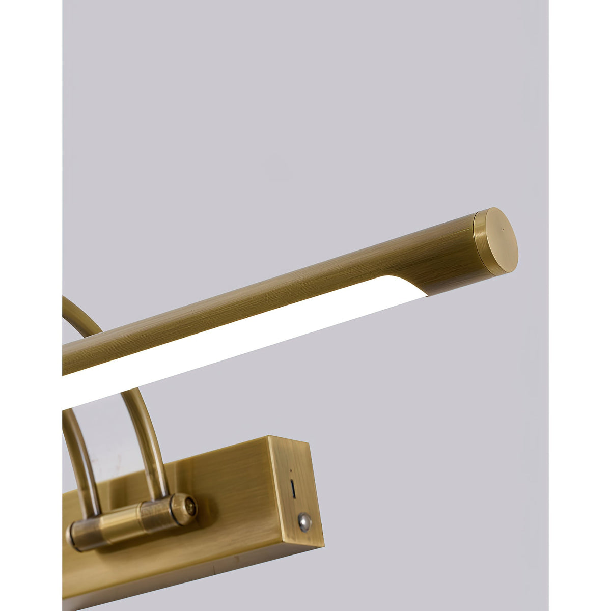 Enby Brass Rechargeable Indoor Wall Light