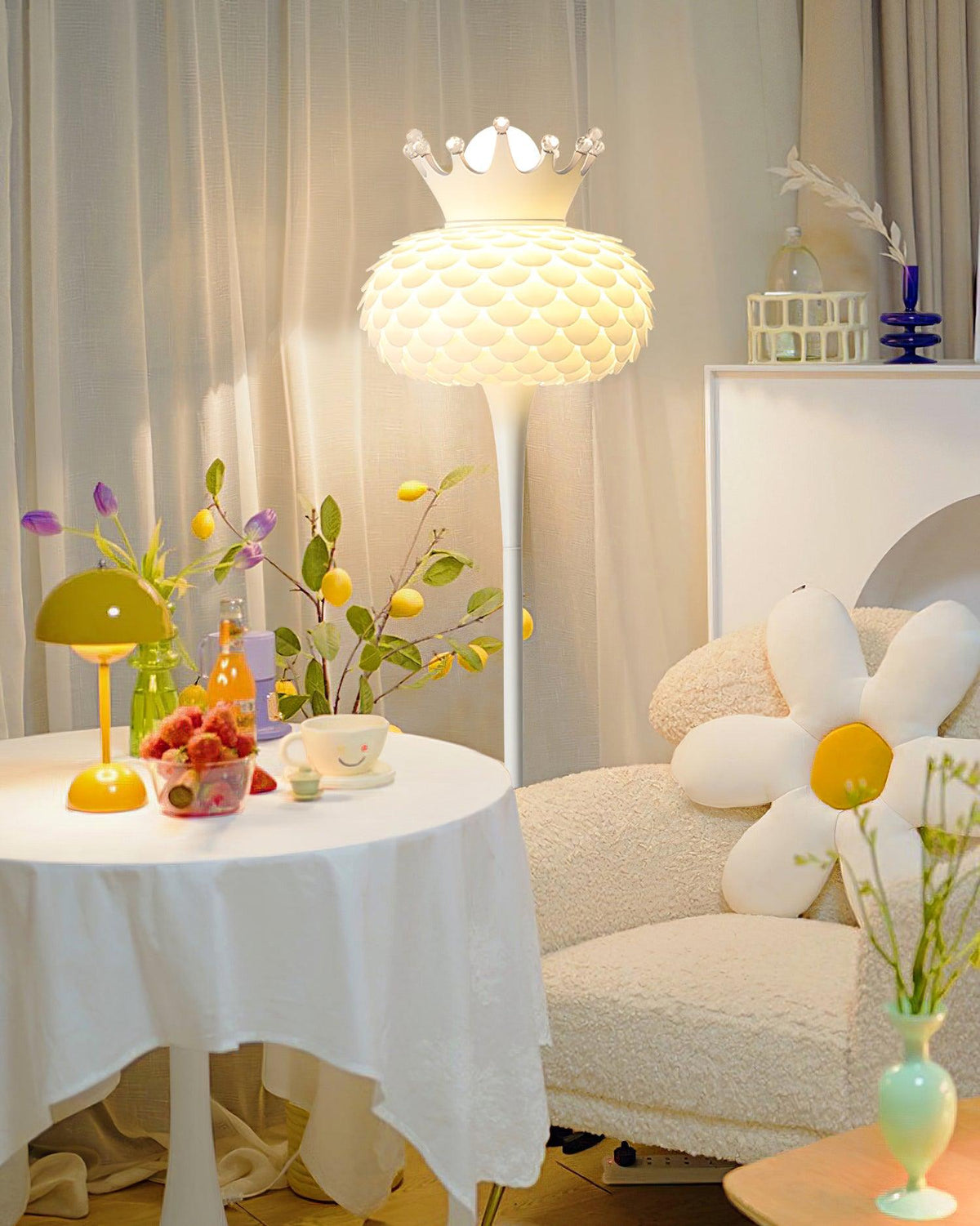 Regal Modern PVC Floor Lamp