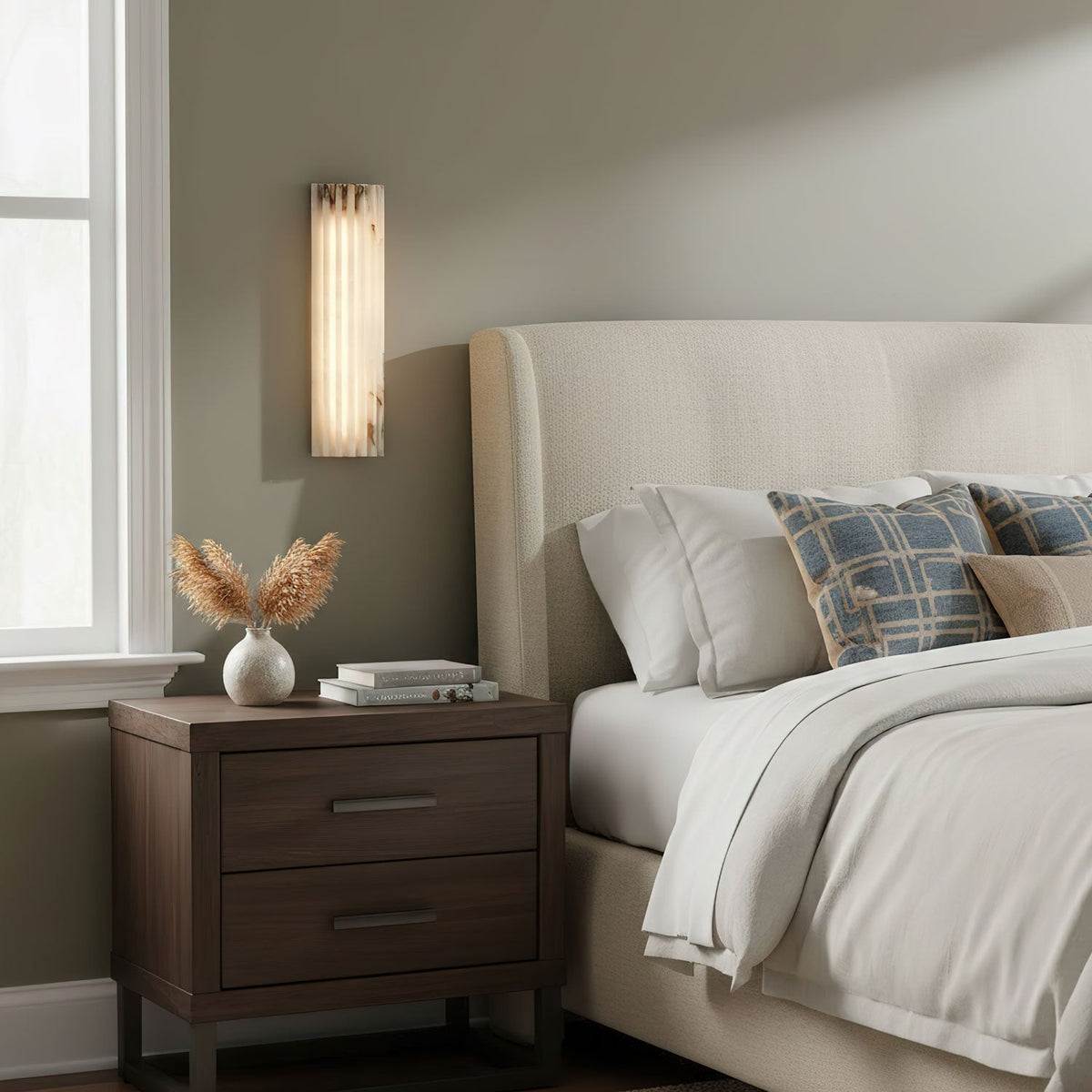 Bikel Alabaster Indoor Wall Light