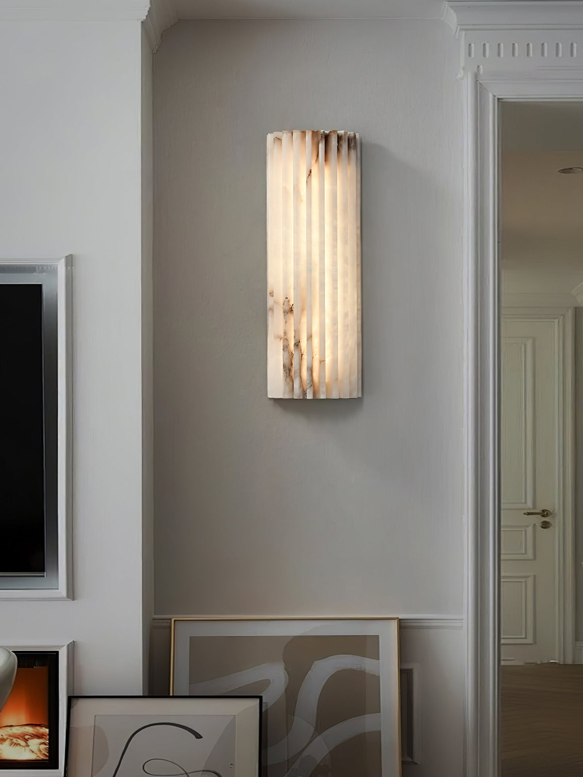 Bikel Alabaster Indoor Wall Light