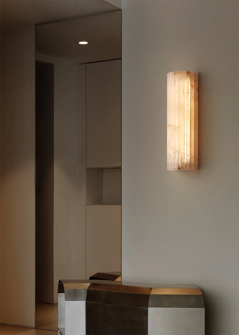 Bikel Alabaster Indoor Wall Light
