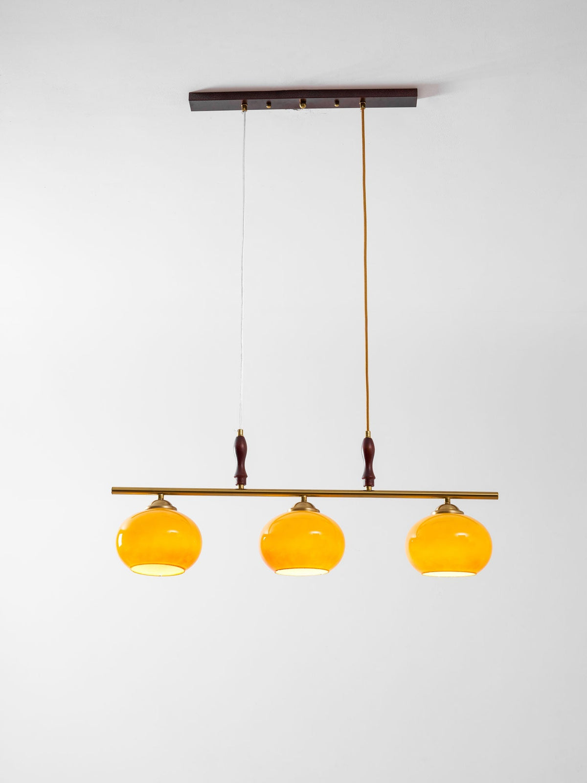 Falix Amber Trio Pendant Light