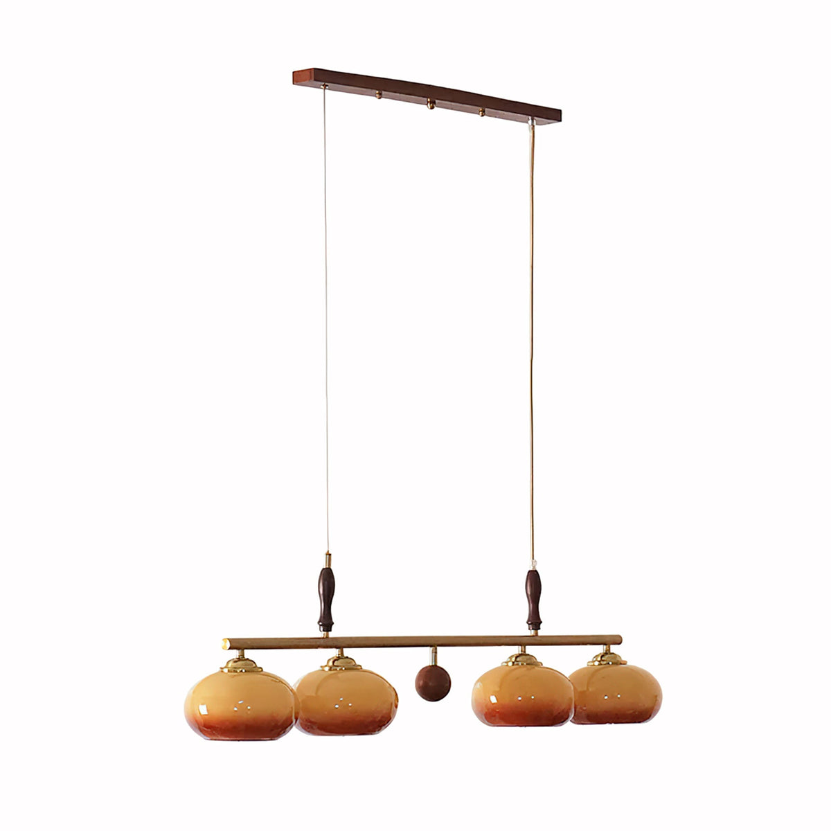 Falix Amber Trio Pendant Light