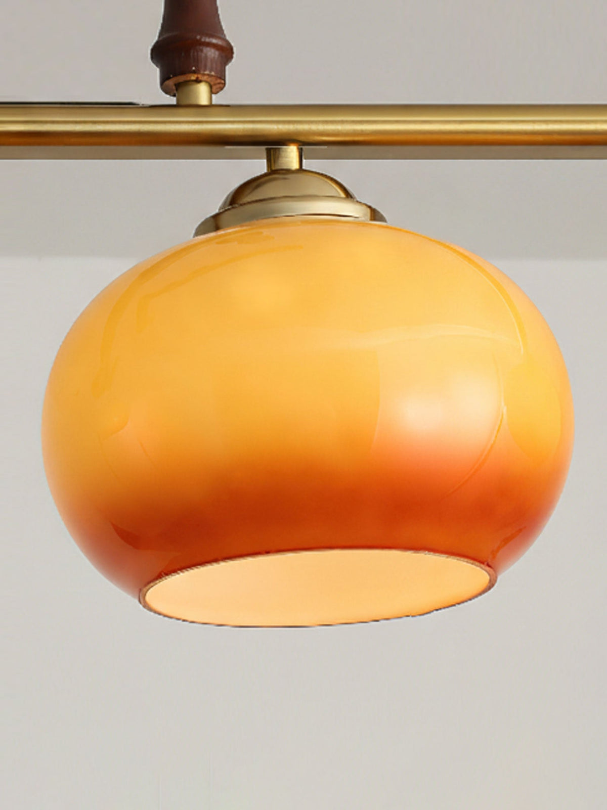 Falix Amber Trio Pendant Light