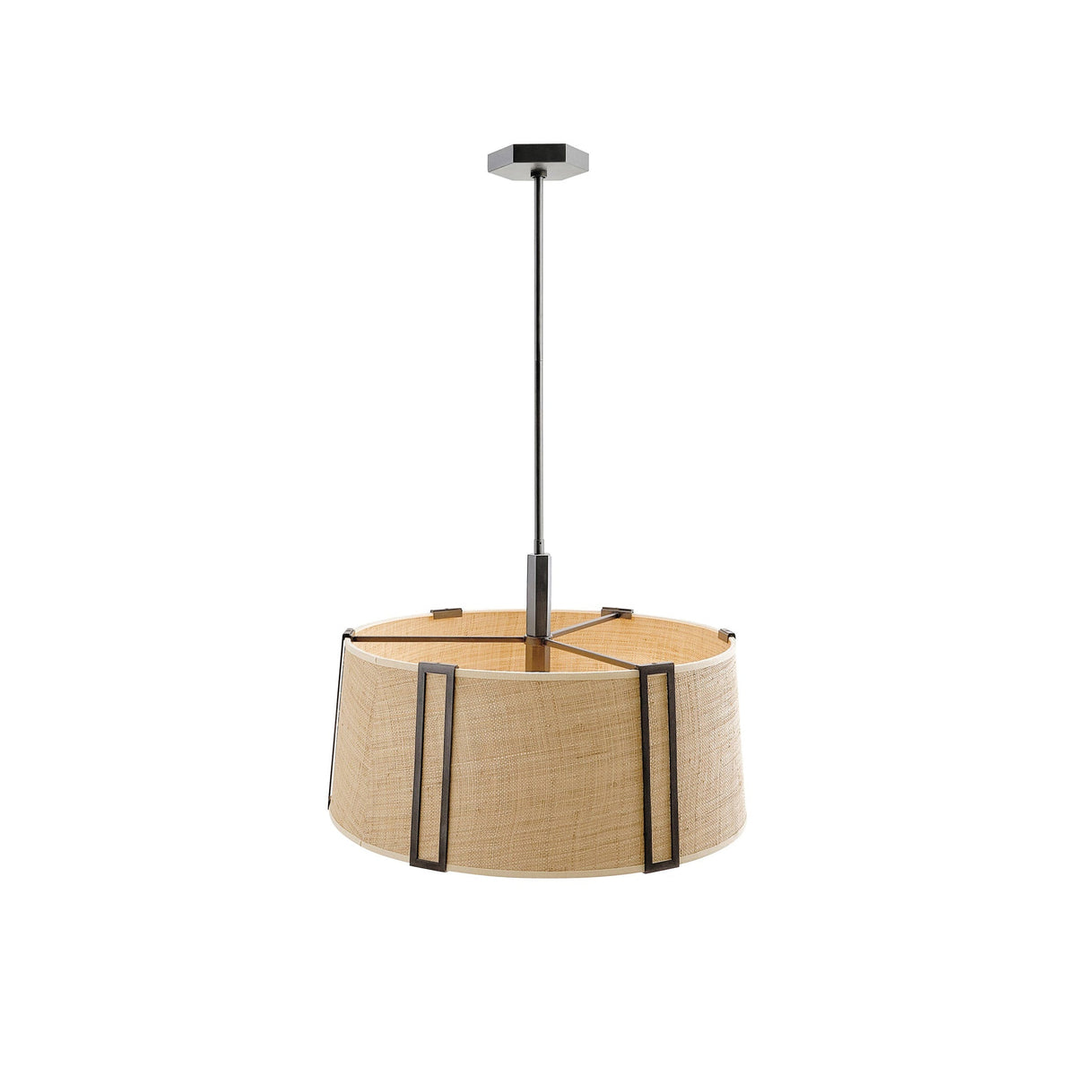 Gloruvyn Modern Minimalist Natural Metal Chandelier