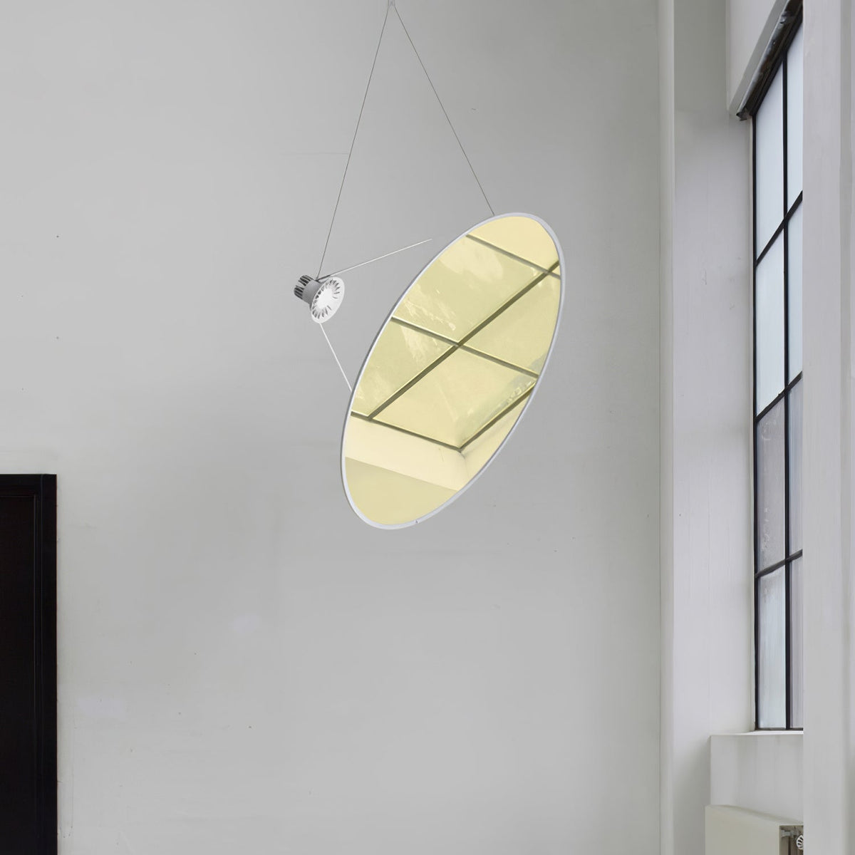 Brio Steel Minimalistic Pendant Lamp