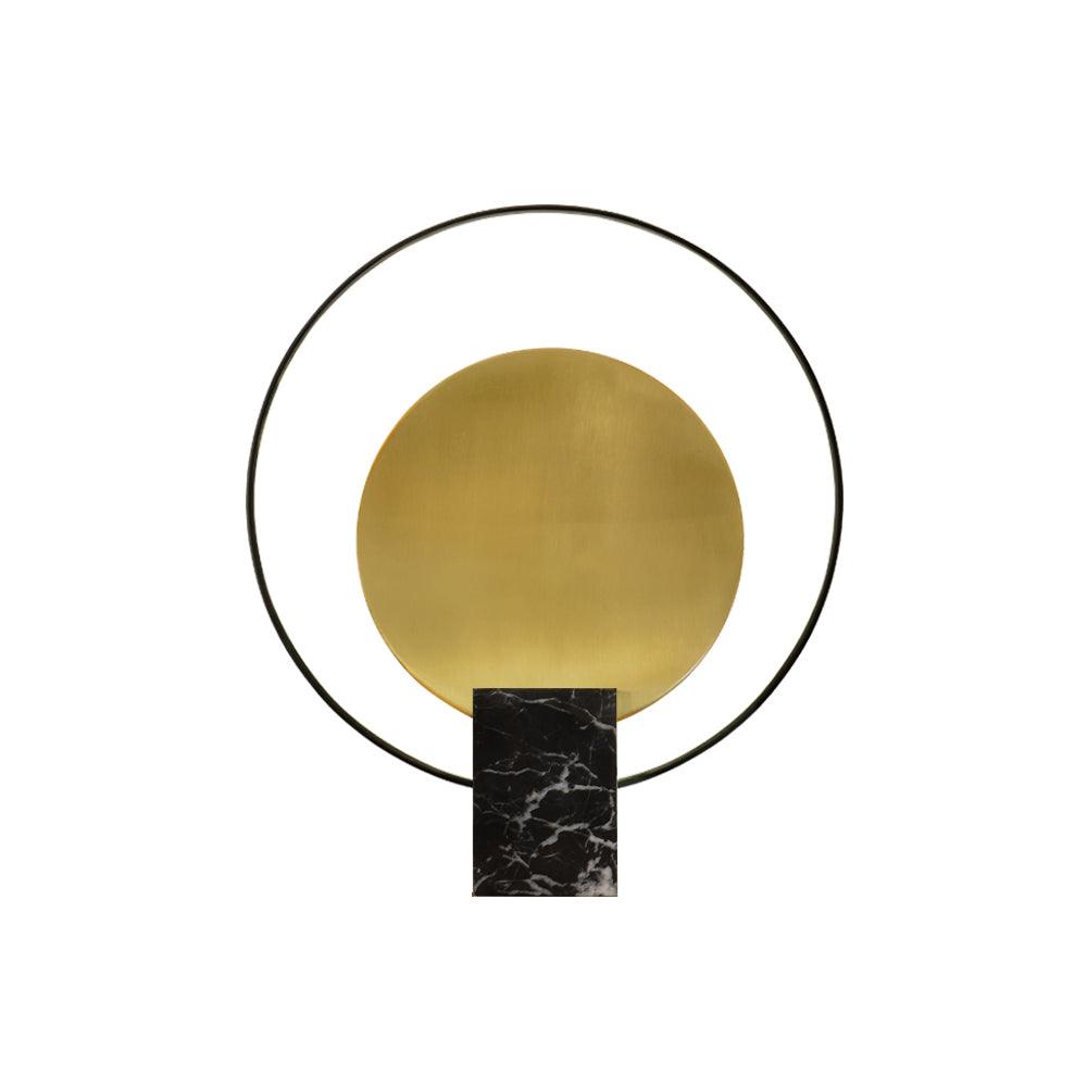 Lirixy Marble Geometric Table Lamp