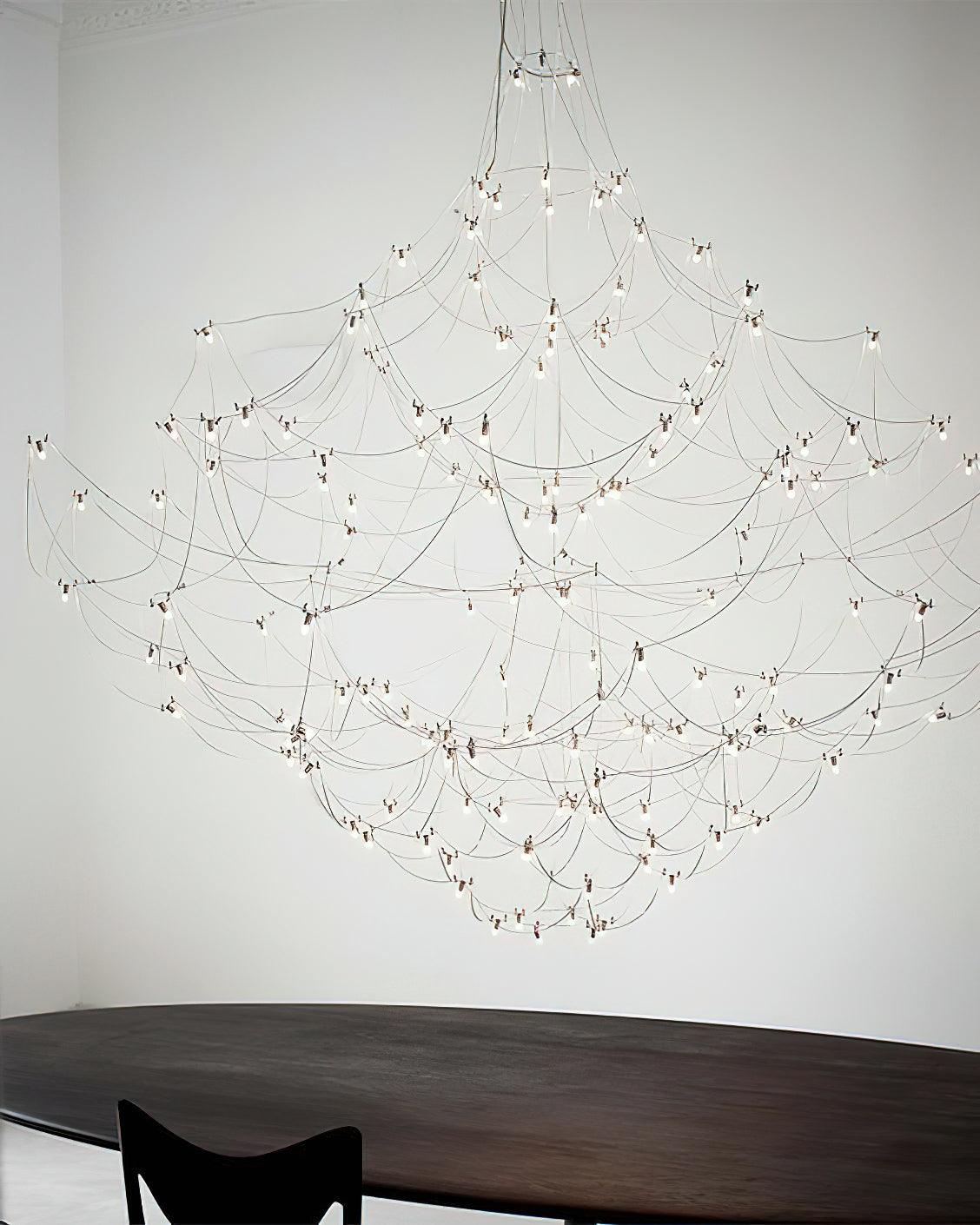 Wesrin Chandelier Stainless Steel Wire Firefly