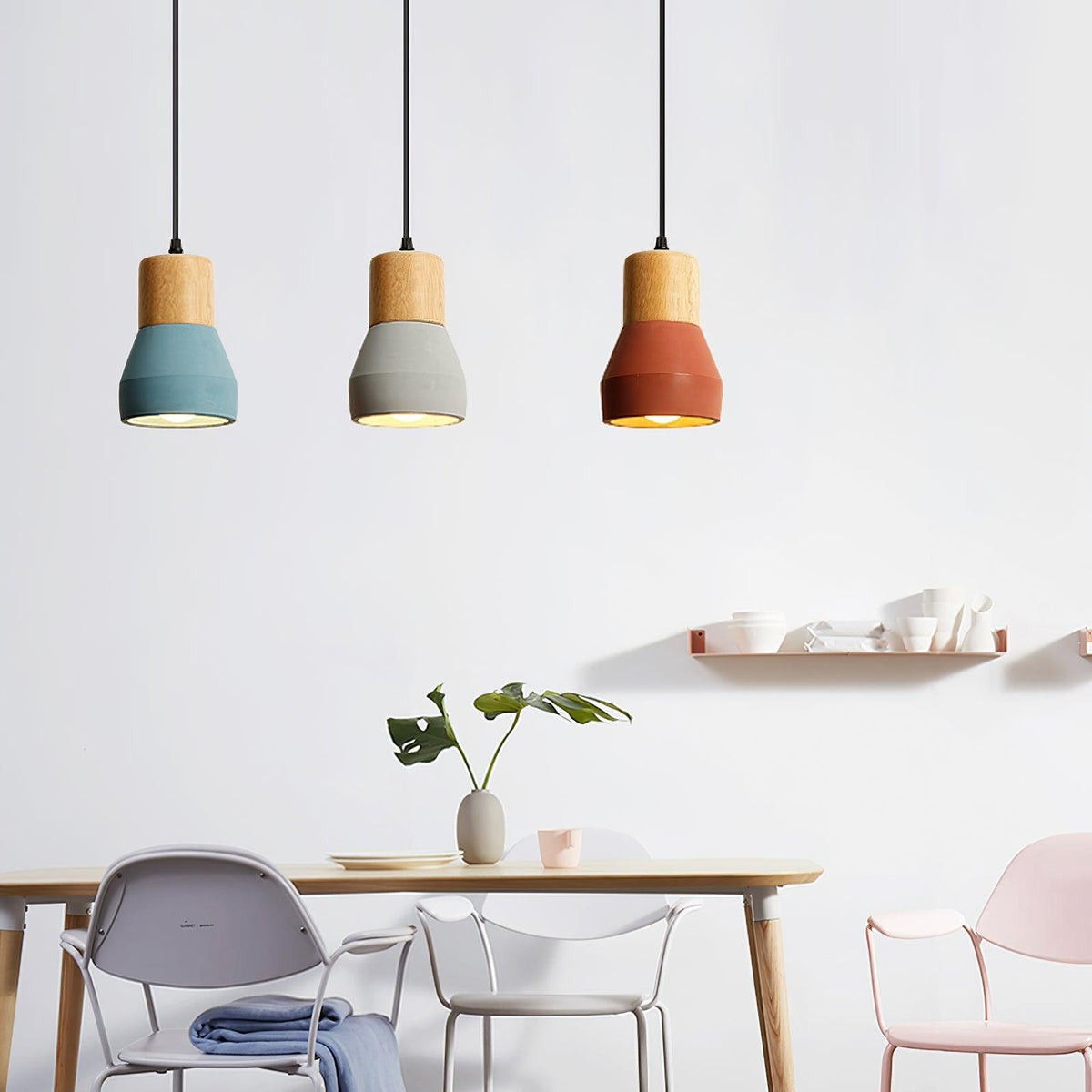 Concretis Industrial Cement Pendant Light