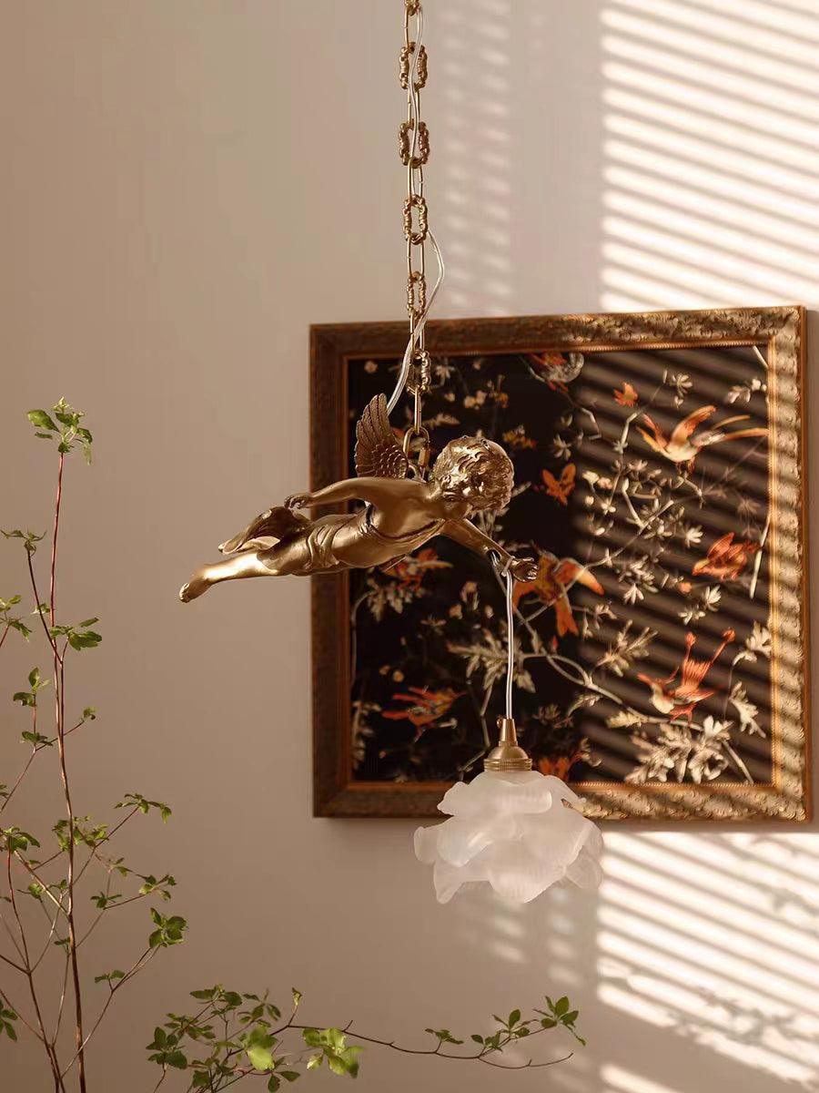 Solene Brass Light Luxury Pendant Light