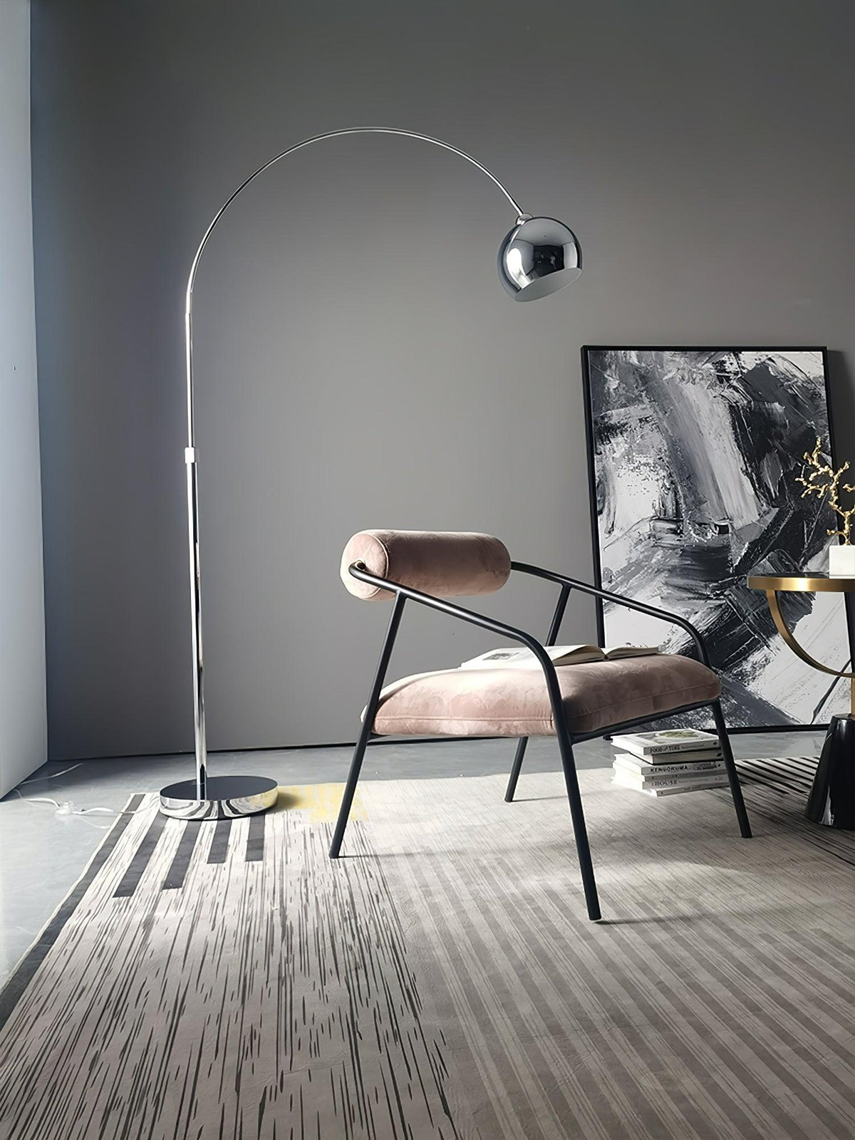 Opal Minimalist Floor Lamp