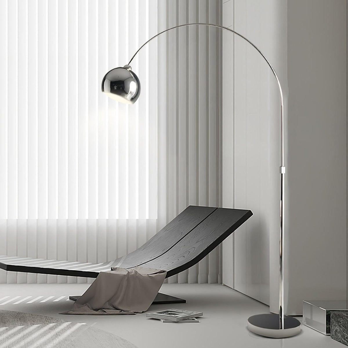 Opal Minimalist Floor Lamp