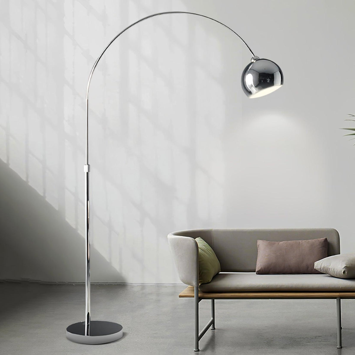 Opal Minimalist Floor Lamp