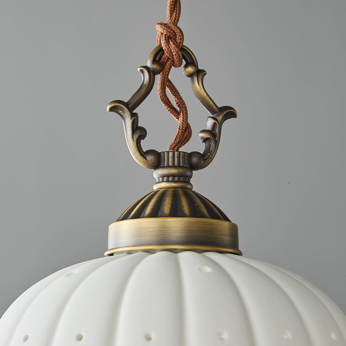 Dunleigh Ceramic Shade Pendant Light