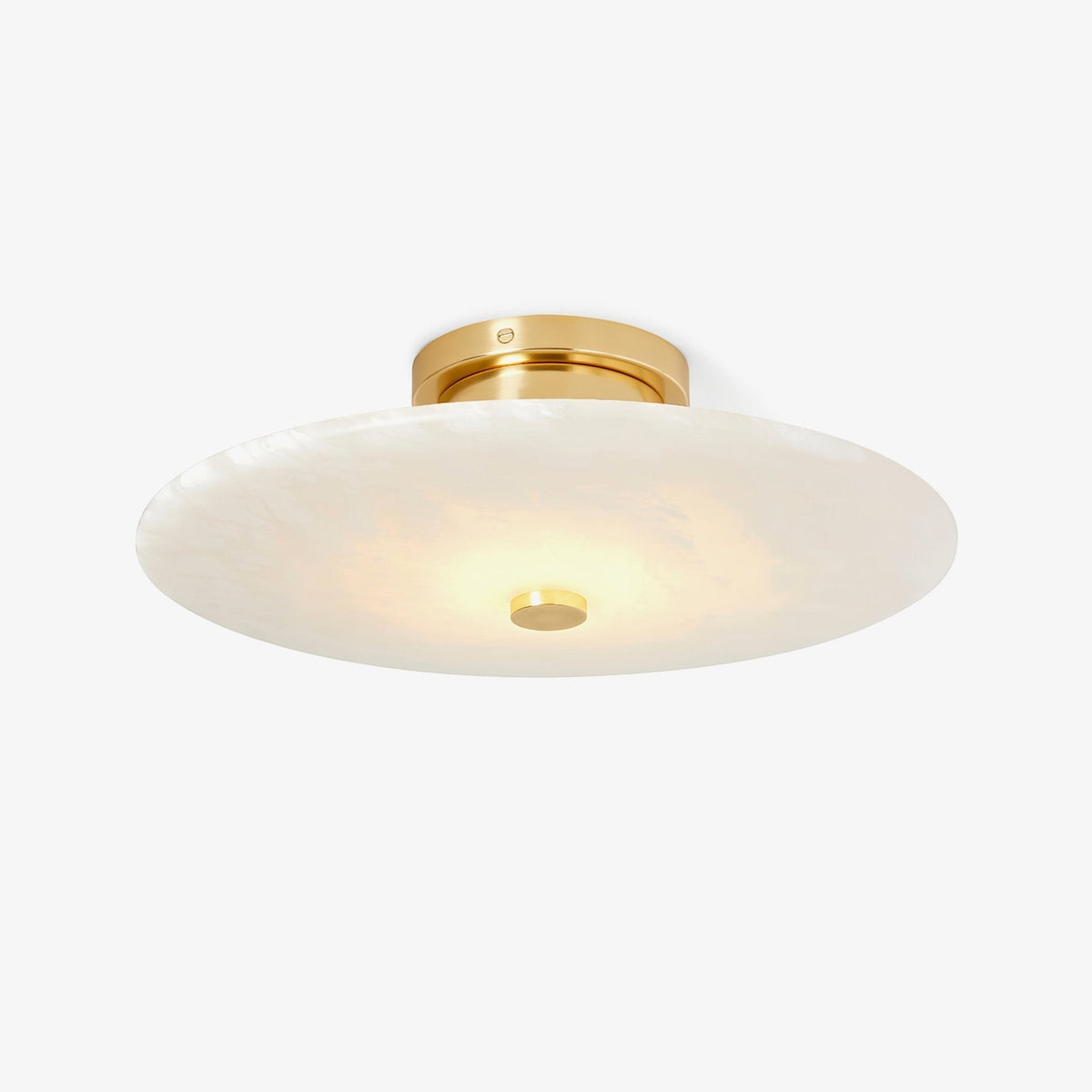 Ines Eterna Modern White Alabaster Wall Lamp