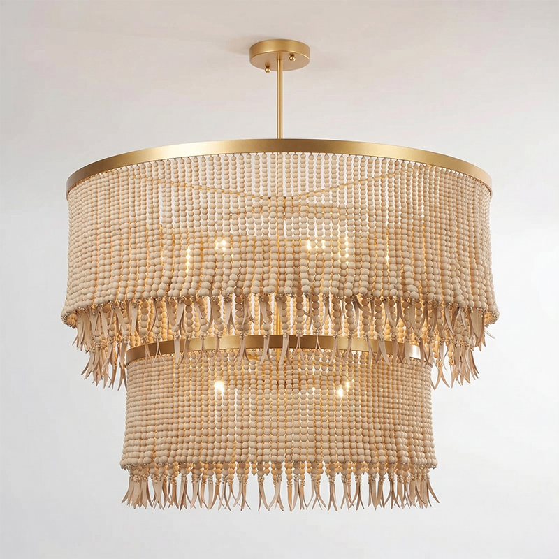 Pezen Wood Chandelier