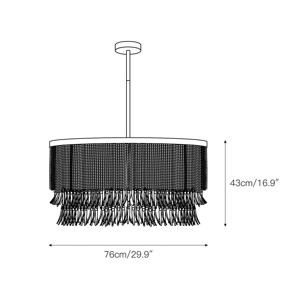 Pezen Wood Chandelier