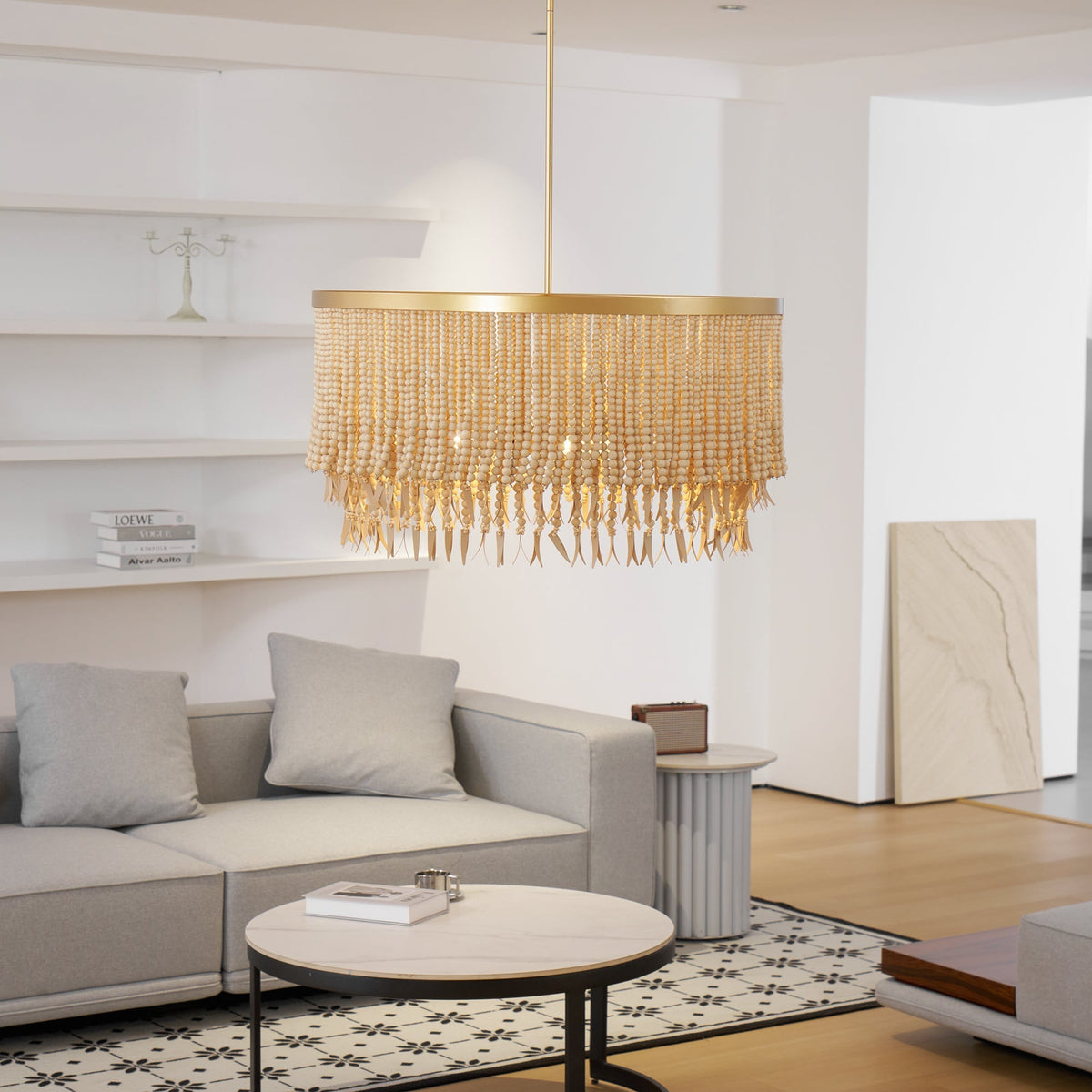Pezen Wood Chandelier