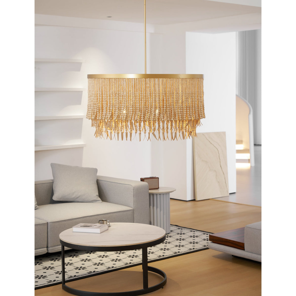 Pezen Wood Chandelier