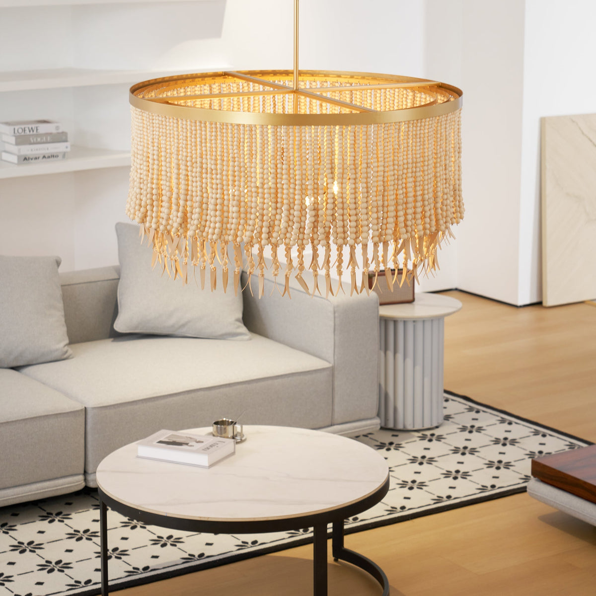 Pezen Wood Chandelier