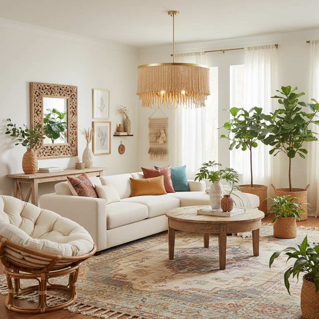 Pezen Wood Chandelier