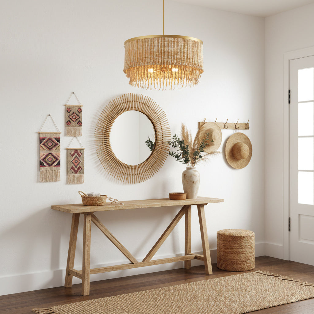 Pezen Wood Chandelier