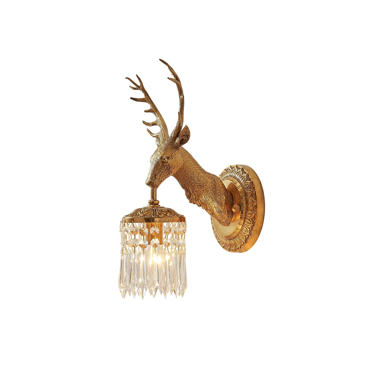 Voya Antler Crystal Indoor Wall Light