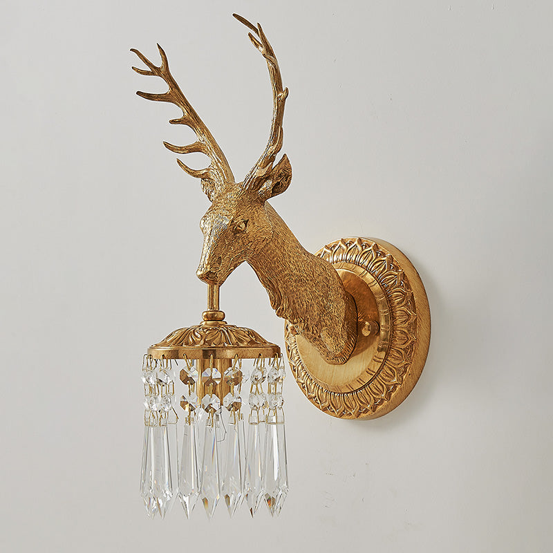 Voya Antler Crystal Indoor Wall Light