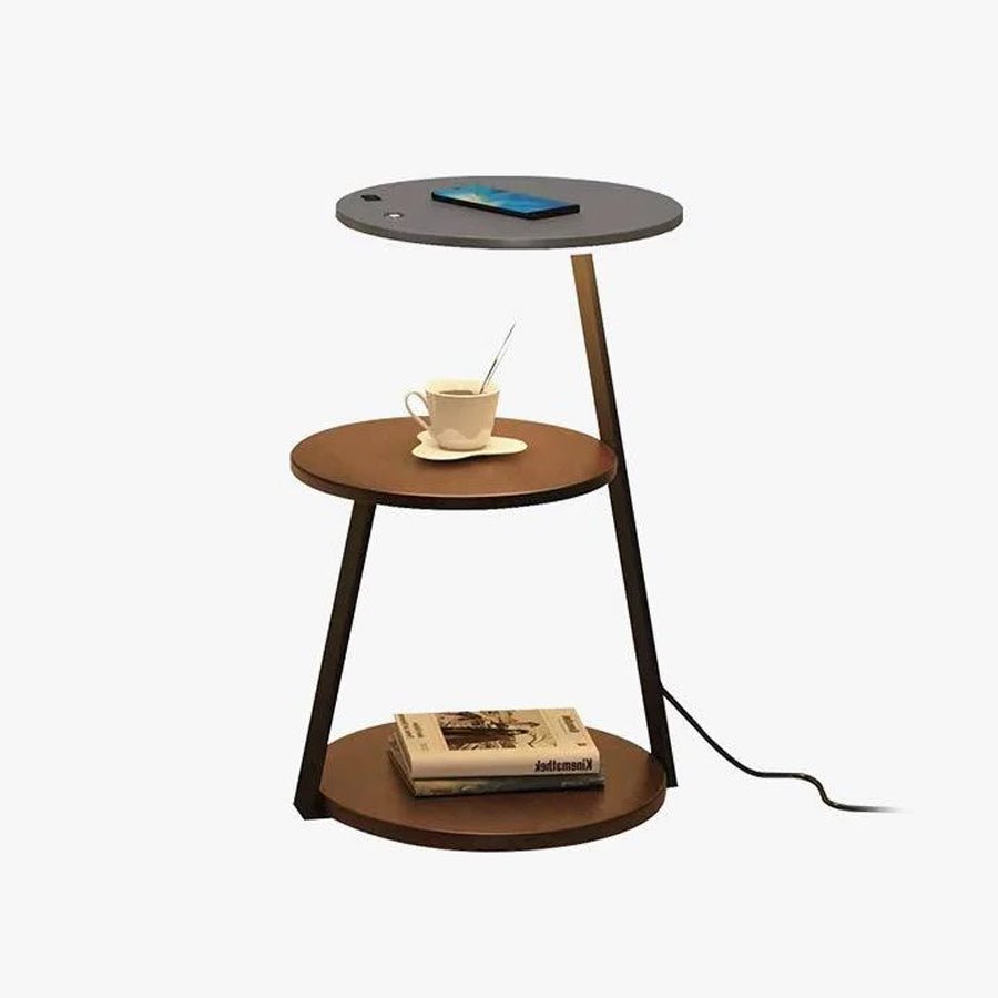 Mard Wood Contemporary Floor Lamp