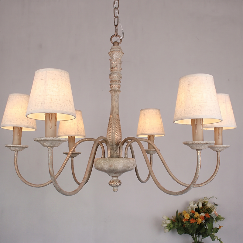 Dumio Wood Chandelier