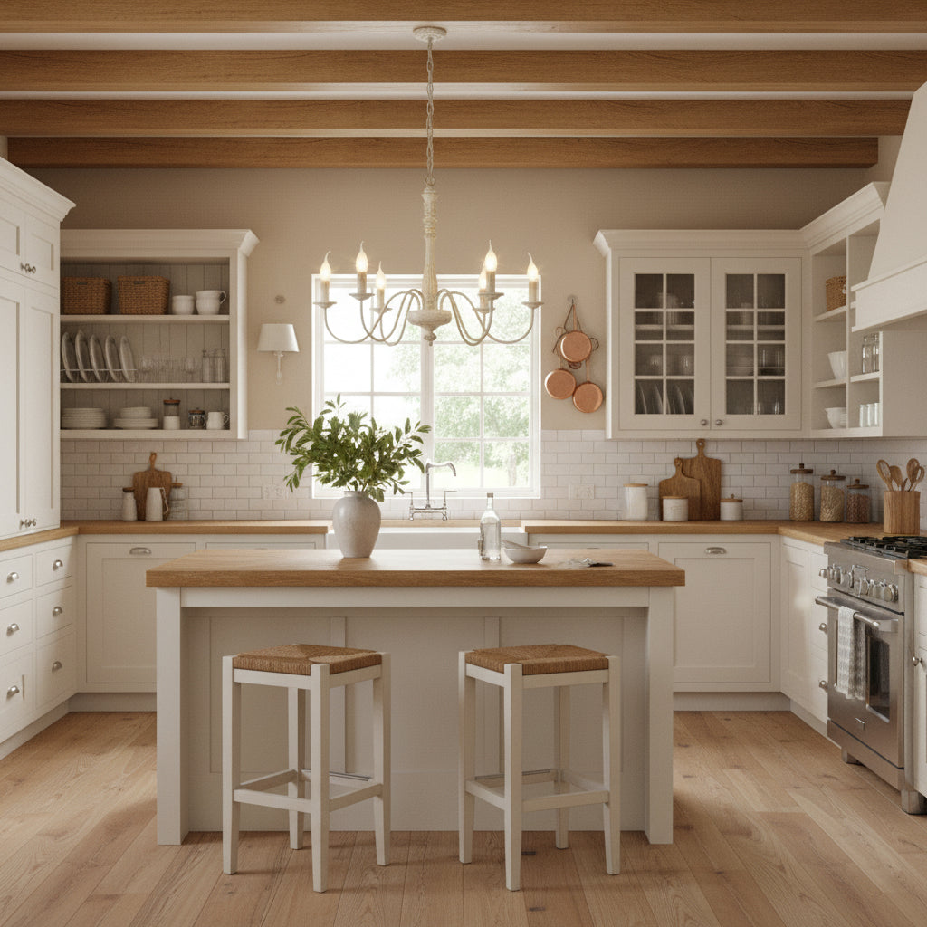 Dumio Wood Chandelier
