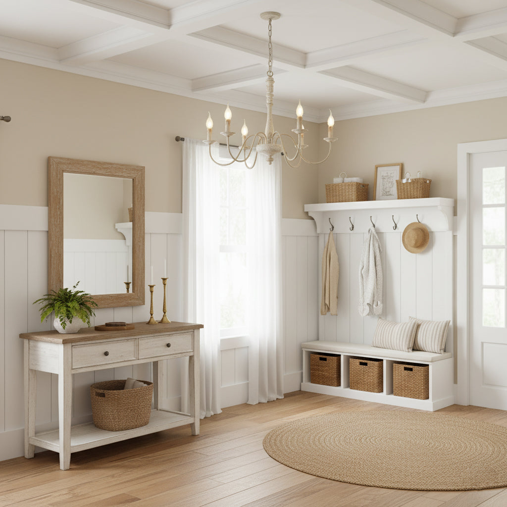 Dumio Wood Chandelier