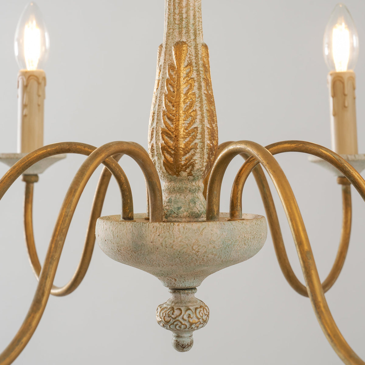 Dumio Wood Chandelier