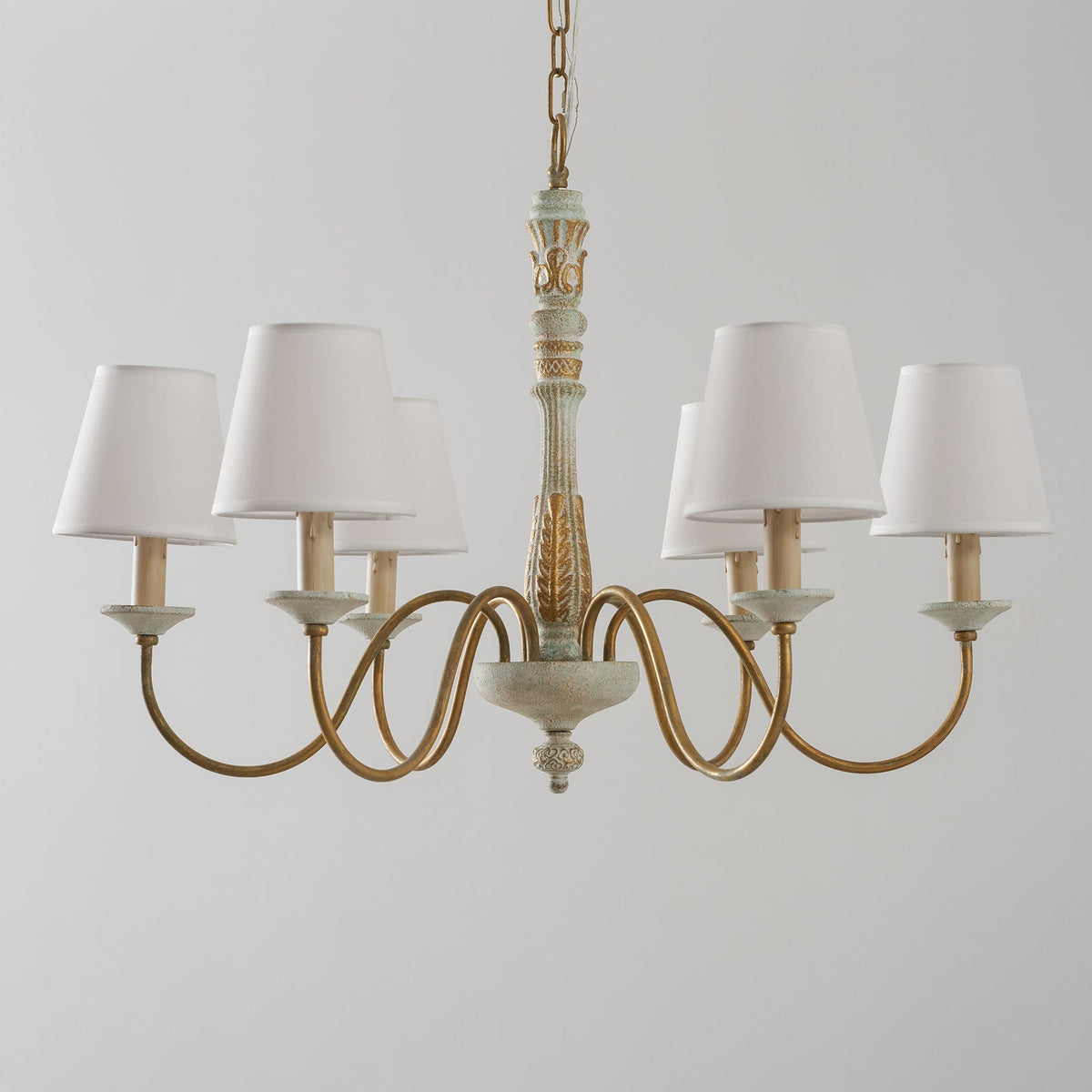 Dumio Wood Chandelier