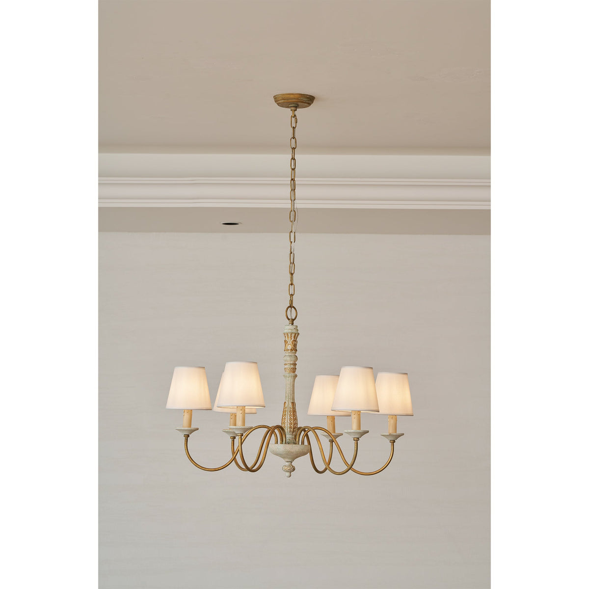 Dumio Wood Chandelier