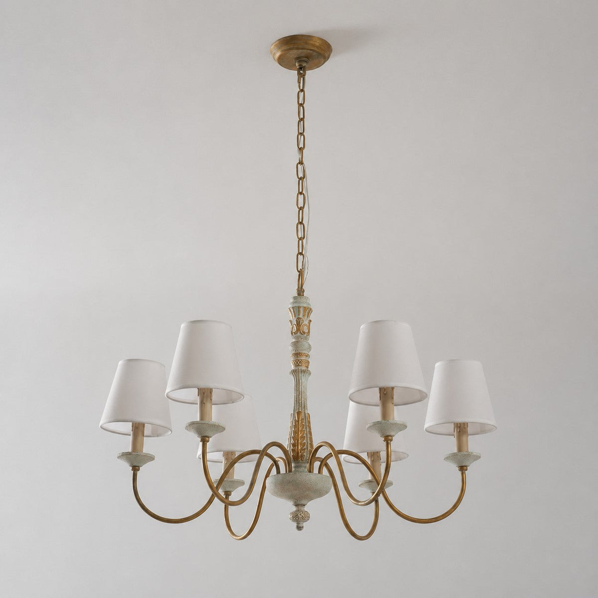 Dumio Wood Chandelier