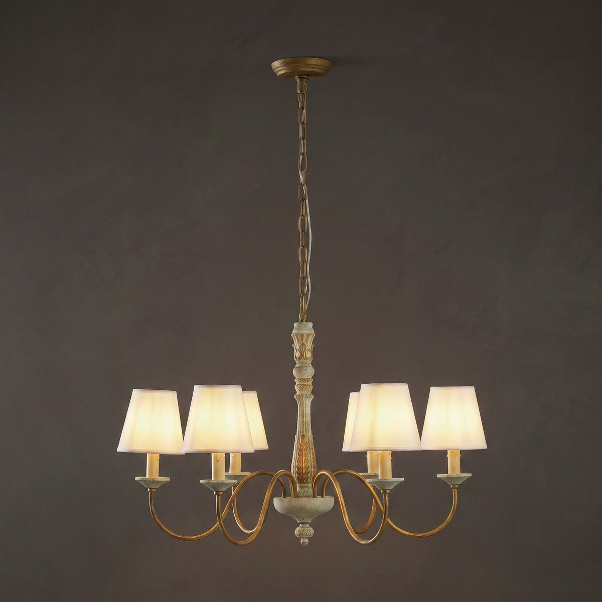 Dumio Wood Chandelier